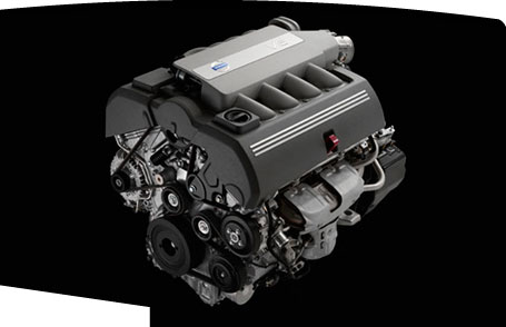 image d'un moteur Volvo V8